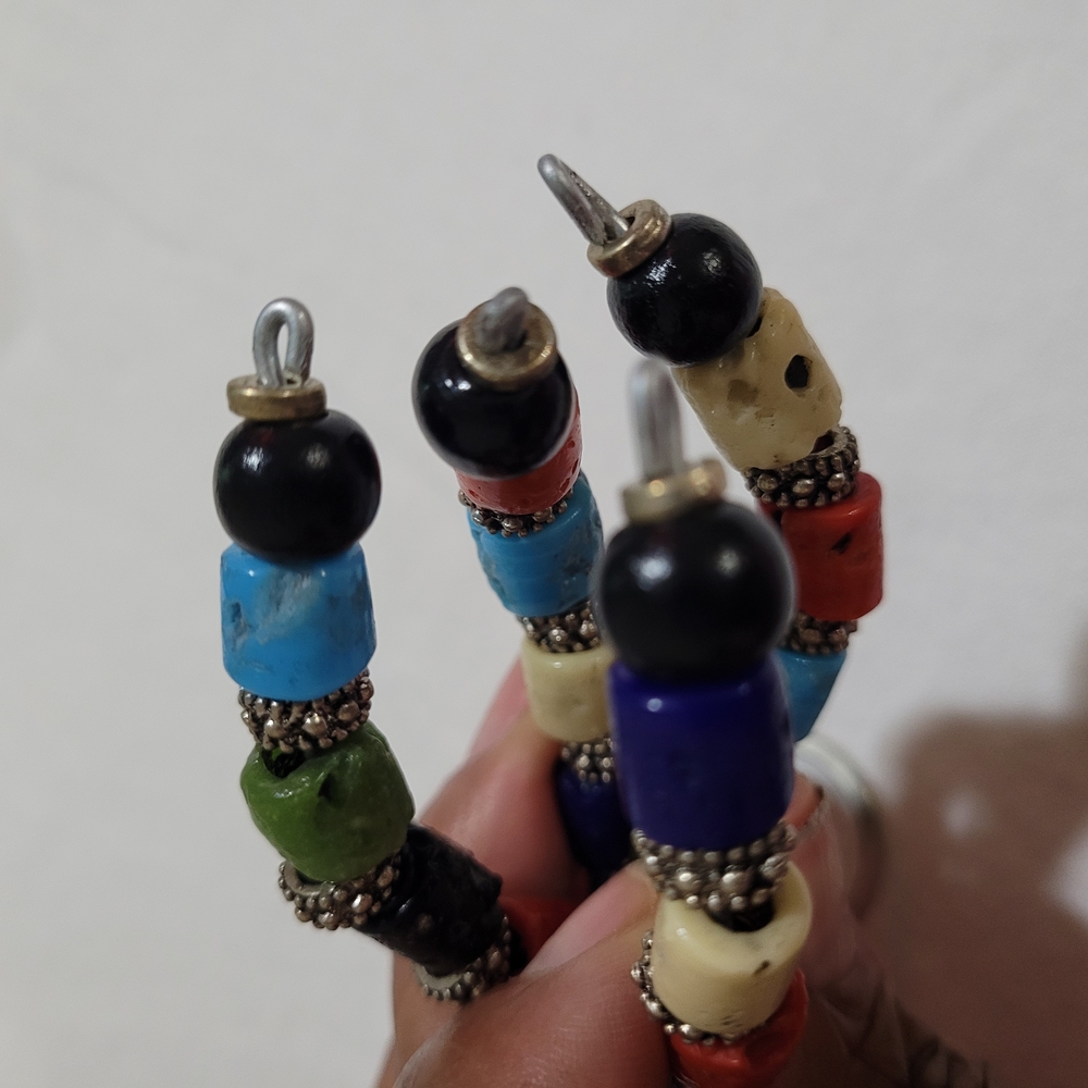 Colorful Beaded Keychain - Picture 3 of 15
